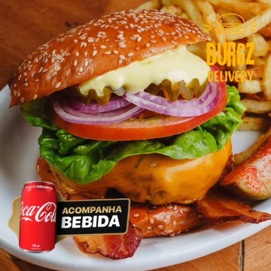 2X COMBO Classic Salada + 2X Coca-Cola + Fritas